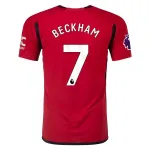 Premier League David Beckham Manchester United Home Jersey 23/24