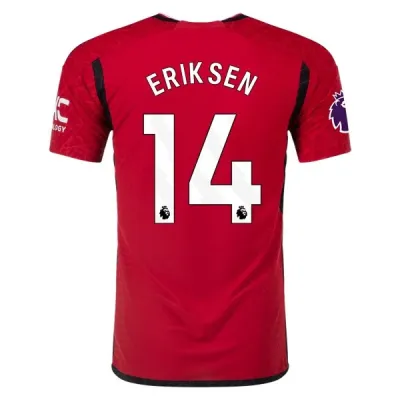 Premier League Eriksen Manchester United Home Jersey 23/24 01