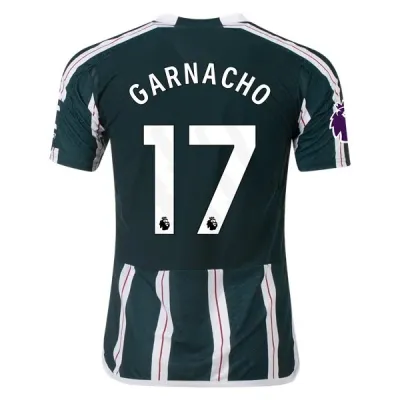 Premier League Garnacho Manchester United Away Jersey 23/24 01