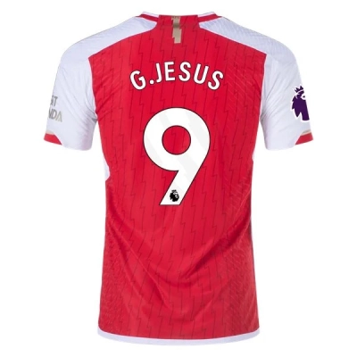 Premier League G. Jesus Arsenal Home Jersey 23/24 01