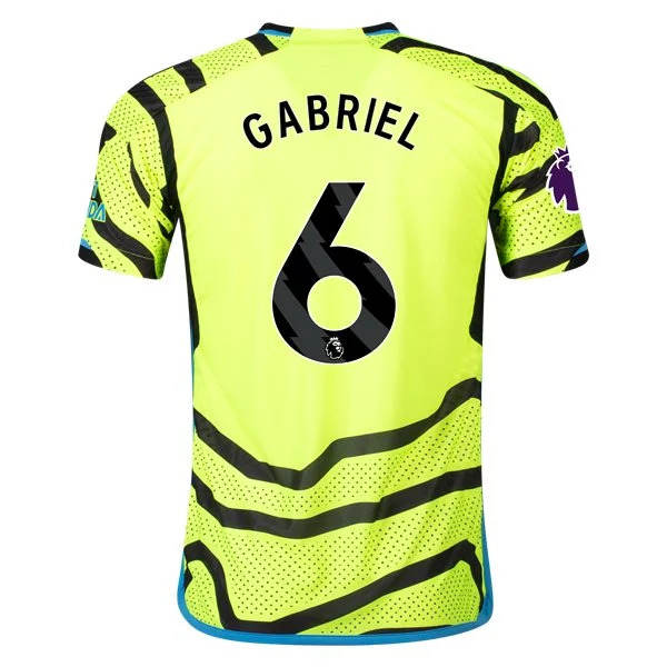 Premier League Gabriel Arsenal Away Jersey 23/24