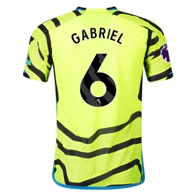 Premier League Gabriel Arsenal Away Jersey 23/24 01