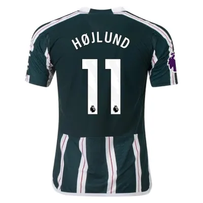 Premier League Hojlund Manchester United Away Jersey 23/24 01