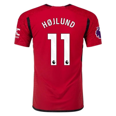 Premier League Hojlund Manchester United Home Jersey 23/24 01