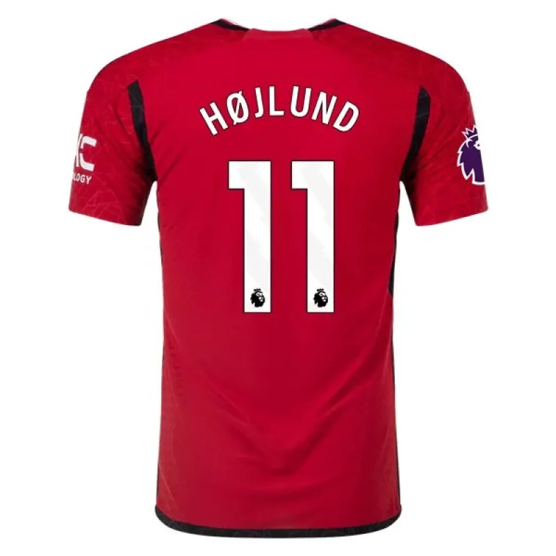 Premier League Hojlund Manchester United Home Jersey 23/24