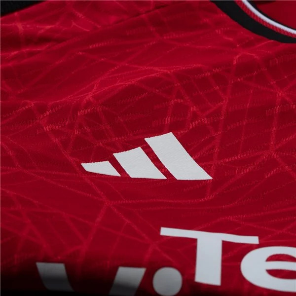 Premier League Manchester United Long Sleeve Home Jersey 23/24