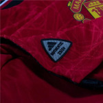 Premier League Manchester United Long Sleeve Home Jersey 23/24
