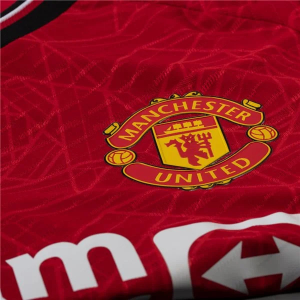 Premier League Manchester United Long Sleeve Home Jersey 23/24