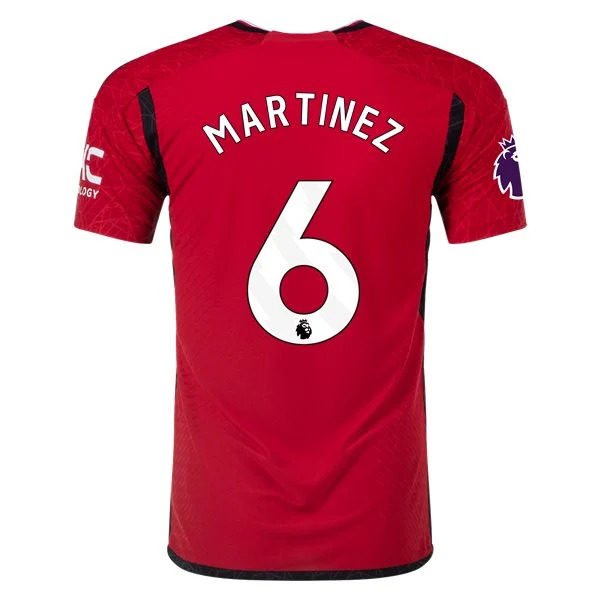 Premier League Martinez Manchester United Home Jersey 23/24 Player