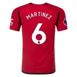 Premier League Martinez Manchester United Home Jersey 23/24 Player