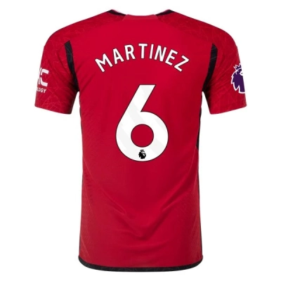 Premier League Martinez Manchester United Home Jersey 23/24 Player 01