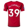 Premier League McTominay Manchester United Home Jersey 23/24