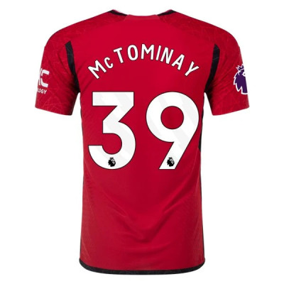 Premier League McTominay Manchester United Home Jersey 23/24 01