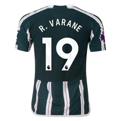 Premier League Men's Replica R. Varane Manchester United Away Jersey 23/24 01