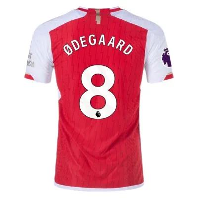 Premier League Men's Replica Ødegaard Arsenal Home Jersey 23/24 01