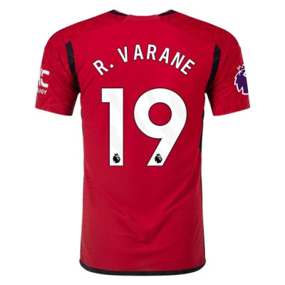 Premier League R. Varane Manchester United Home Jersey 23/24 01