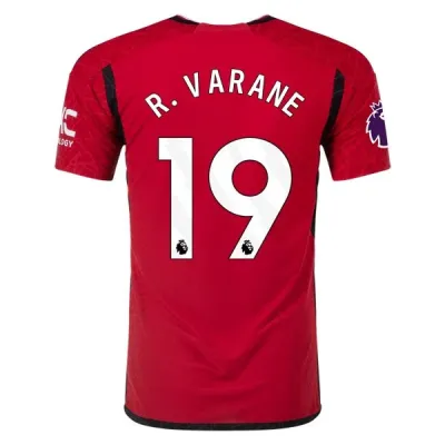 Premier League R. Varane Manchester United Home Jersey 23/24 01