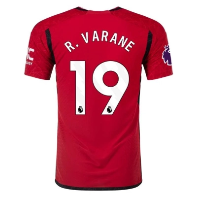 Premier League R. Varane Manchester United Home Jersey 23/24 01