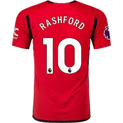 Premier League Men's Replica Rashford Manchester United Home Jersey 23/24 01