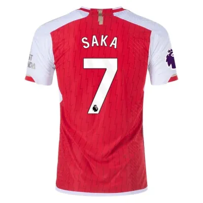 Premier League Men's Replica Saka Arsenal Home Jersey 23/24 01