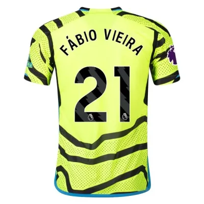 Premier League Fabio Vieira Arsenal Away Jersey 23/24 01
