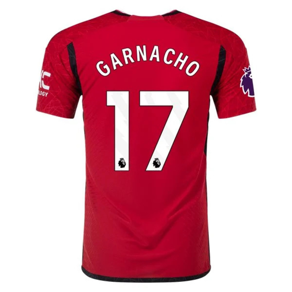 Premier League Garnacho Manchester United Home Jersey 23/24