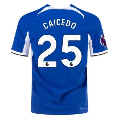 Premier League Caicedo Chelsea Home Jersey 23/24 02