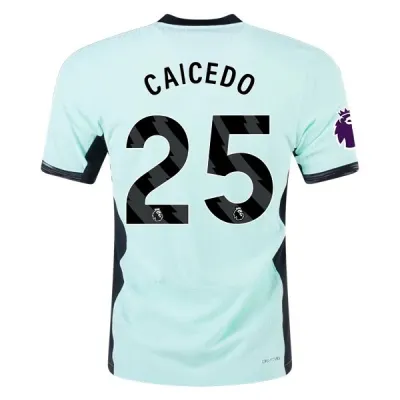 Premier League Men's Replica Caicedo Chelsea Third Jersey 23/24 01