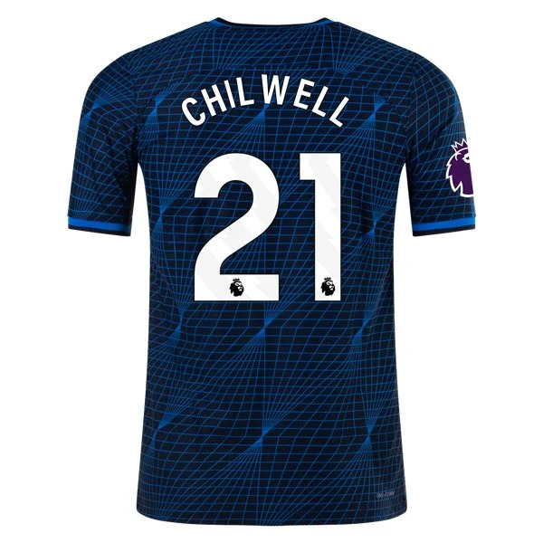 Premier League Men's Replica Chilwell Chelsea Away Jersey 23/24