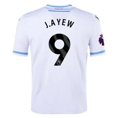 Premier League Men's Replica Macron J. Ayew Crystal Palace Away Jersey 23/24 01