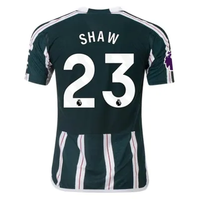 Premier League Men's Replica Shaw Manchester United Away Jersey 23/24 01