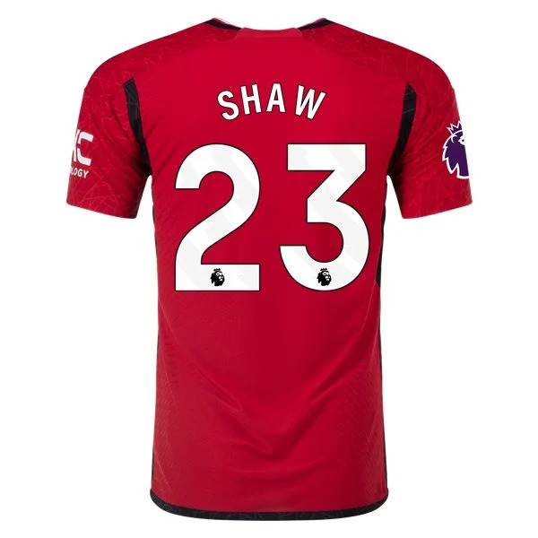 Premier League Shaw Manchester United Home Jersey 23/24