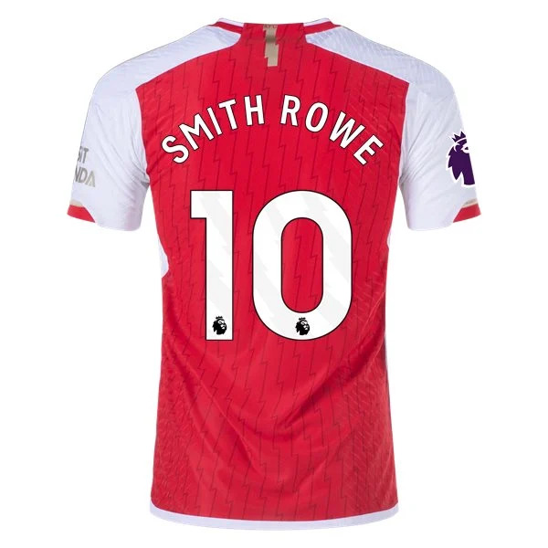 Premier League Men's Replica Smith Rowe Arsenal Home Jersey 23/24