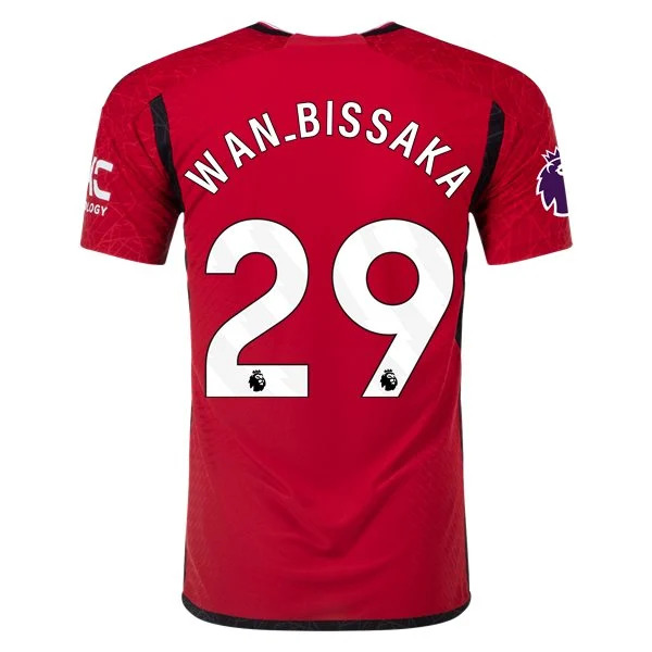 Premier League Wan-Bissaka Manchester United Home Jersey 23/24