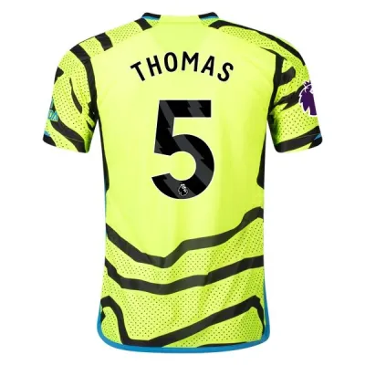 Premier League Men's Replica Thomas Arsenal Away Jersey 23/24 01