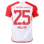 Bundesliga Men's Replica Muller Bayern Munich Home Jersey 23/24
