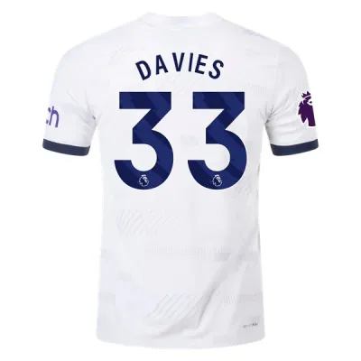Premier League Davies Tottenham Hotspur Home Jersey 23/24 01