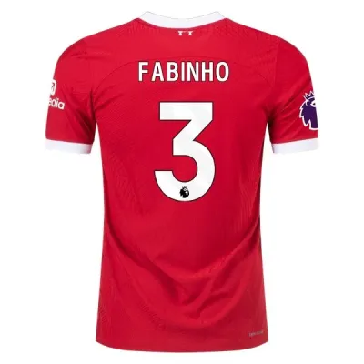 Premier League Fabinho Liverpool Home Jersey 23/24 01