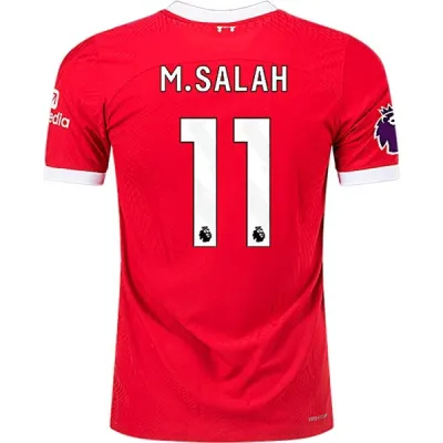 Premier League M. Salah Liverpool Home Jersey 23/24 01
