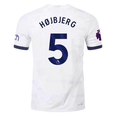 Premier League Højbjerg Tottenham Hotspur Home Jersey 23/24 01