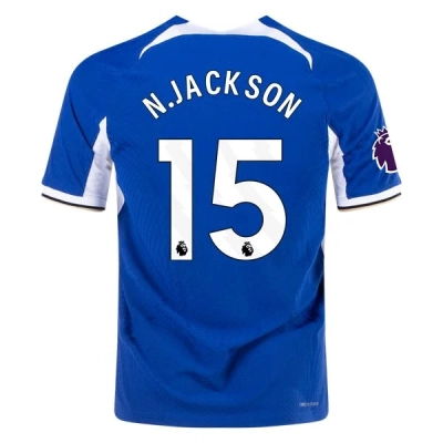 Premier League N. Jackson Chelsea Home Jersey 23/24 01
