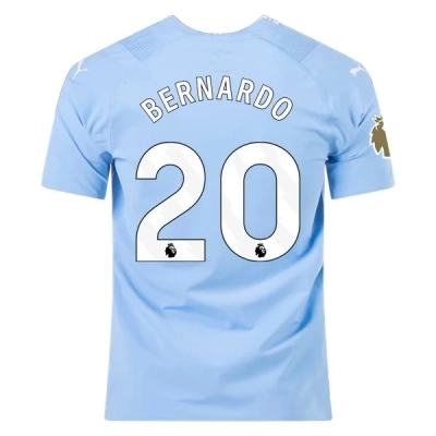 Premier League Bernardo Manchester City Home Jersey 23/24 - CWC 01