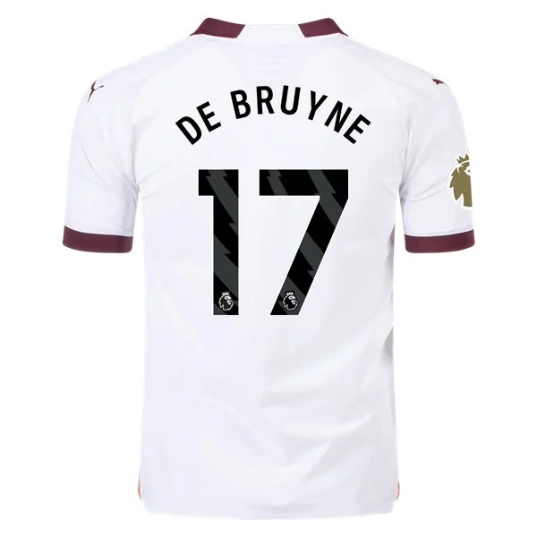Premier League De Bruyne Manchester City Away Jersey 23/24 - CWC