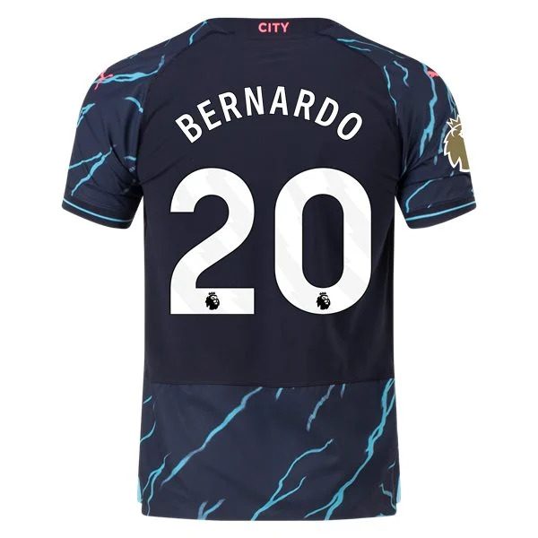 Premier League Bernardo Manchester City Third Jersey 23/24 - CWC