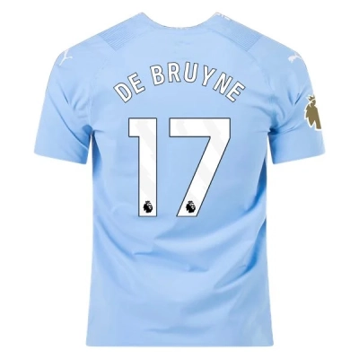 Premier League De Bruyne Manchester City Home Jersey 23/24 - CWC 01