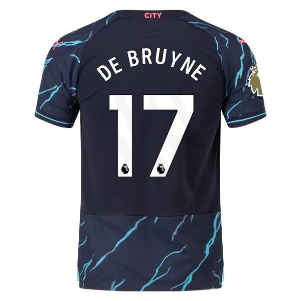 Premier League De Bruyne Manchester City Third Jersey 23/24 - CWC