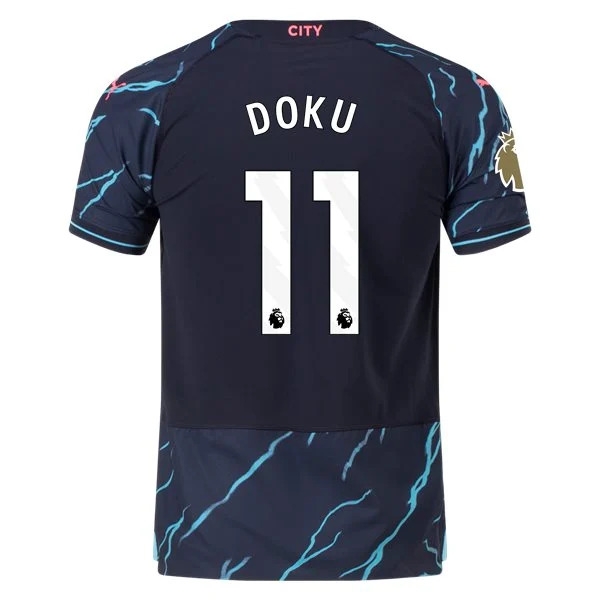 Premier League Doku Manchester City Third Jersey 23/24 - CWC