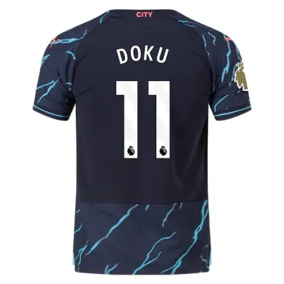 Premier League Doku Manchester City Third Jersey 23/24 - CWC 01