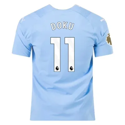 Premier League Doku Manchester City Home Jersey 23/24 - CWC 01