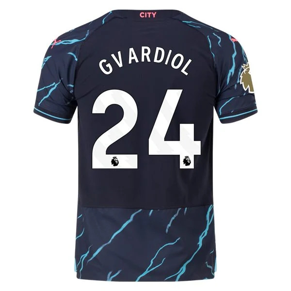 Premier League Gvardiol Manchester City Third Jersey 23/24 - CWC